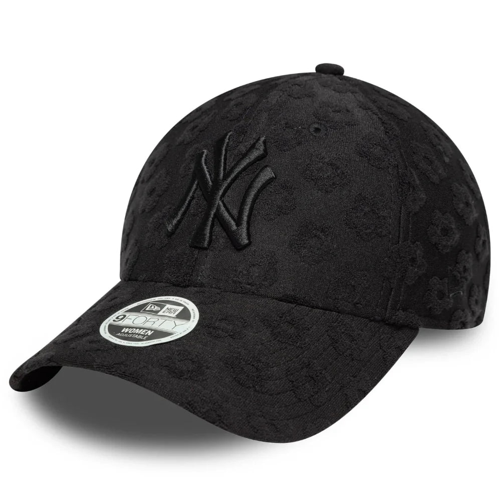 New Era - 9Forty Floral New York Yankees Cap - Black